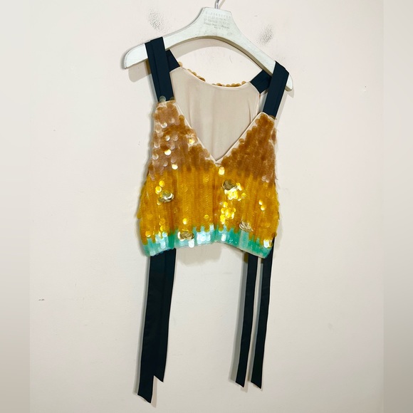 H&M Conscious Exclusive Sequin Top - Picture 5 of 6